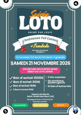 Image Super Loto du Full Contact Andréanais (photo 1)