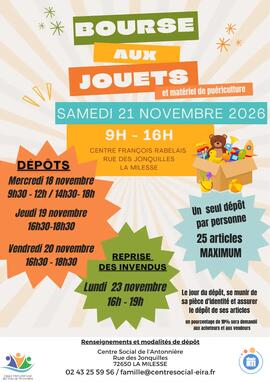 Image Bourse aux jouets et matériel de puériculture (photo 1)