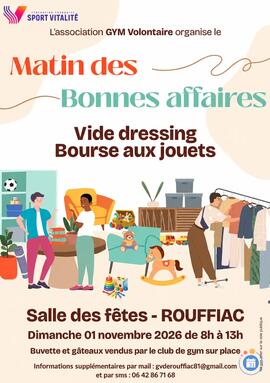 Image Vide dressing / Bourse aux jouets Rouffiac (photo 1)