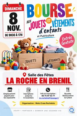 Image Bourse aux Jouets-Vêtements d'Enfants et puériculture (photo 1)