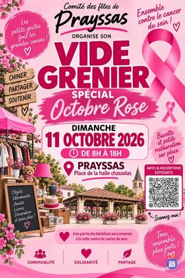 Image Vide grenier d'octobre spéciale Octobre Rose (photo 1)