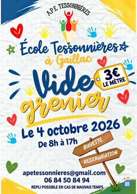 Image Vide Grenier TESSONNIERES Gaillac (photo 1)