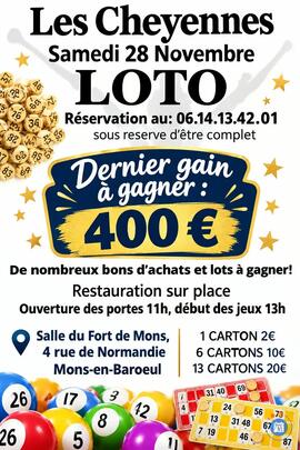 Image Loto les cheyennes (photo 1)