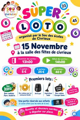 Image LOTO SOU DE CIVRIEUX (photo 1)