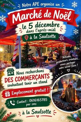 Image Marché de Noël de La Saulsotte (photo 1)