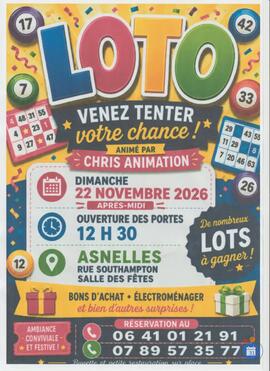 Image LOTO ASNELLES ANIME PAR CHRIS ANIMATION (photo 1)