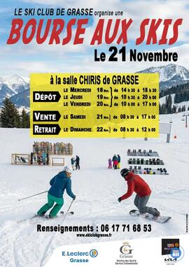 Image BOURSE AUX SKIS - SKI CLUB DE GRASSE (photo 1)