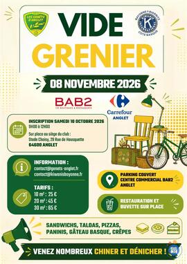Image VIDE GRENIER PARKING COUVERT CENTRE COMMERCIAL BAB 2 (photo 1)
