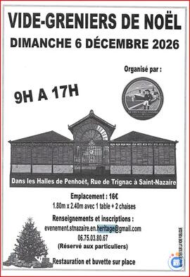 Image VIDE-GRENIER DE NOEL, HALLES DE PENHOET, ST NAZAIRE (photo 1)