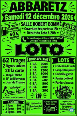 Image Loto Animé par Jean Paul (photo 1)