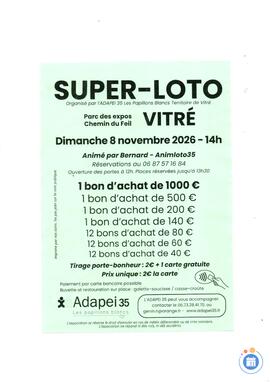 Image SUPER LOTO Animé par Animloto35 BERNARD (photo 1)