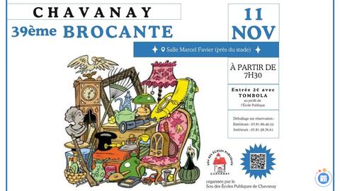 Image 39ème Brocante du Sou des écoles laïques de Chavanay (photo 1)