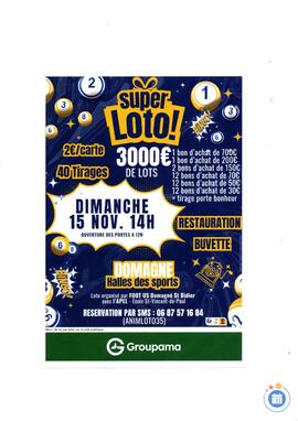 Image SUPER LOTO Animé par ANIMLOTO35 BERNARD (photo 1)