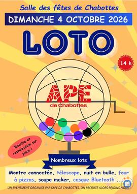 Image Loto de L'APE de Chabottes (photo 1)