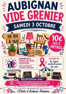 Image Vide grenier Octobre Rose (photo 1)