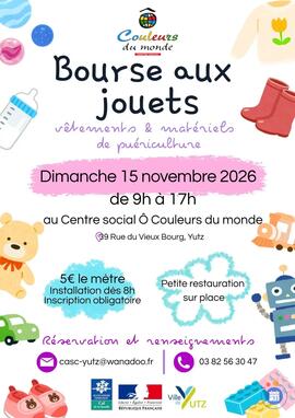 Image Bourse aux jouets, vêtements et matériels de puériculture (photo 1)