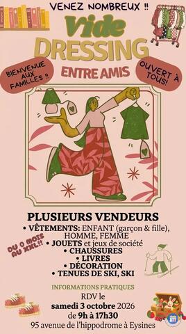 Image Vide dressing familial : plusieurs vendeurs !! (photo 1)