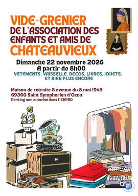 Image Vide-grenier de l'Association des Enfants et Amis de Châteauvieux (photo 1)
