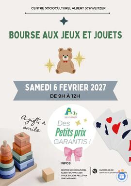 Image bourse aux jeux et aux jouets 2027 (photo 1)