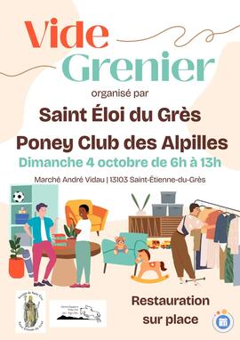 Image Vide Grenier St Eloi et Centre Equestre des Alpilles - St Etienne du Grès (photo 1)