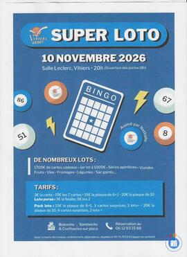 Image SUPER LOTO ANIMEE PAR NATHALIE (photo 1)