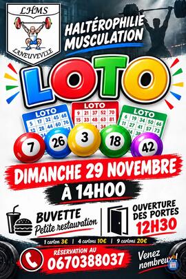 Image Loto du club d’ Haltérophilie Musculation de Laneuveville (photo 1)