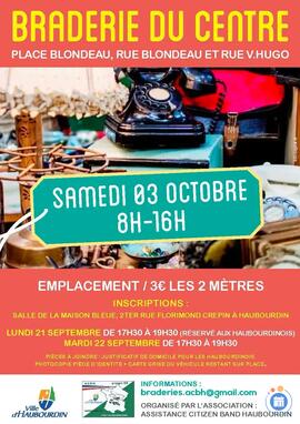 Image Braderie du centre par l'ACBH (photo 1)