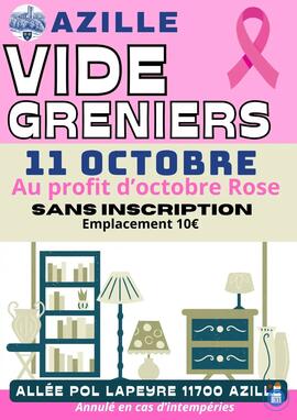 Image Vide Greniers Octobre Rose (photo 1)