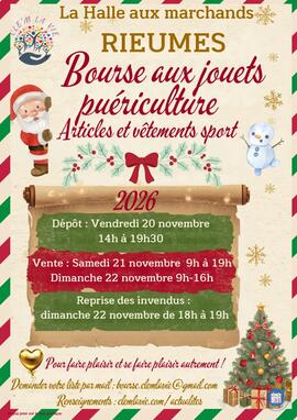 Image BOURSE AUX JOUETS CLE'M LA VIE (photo 1)