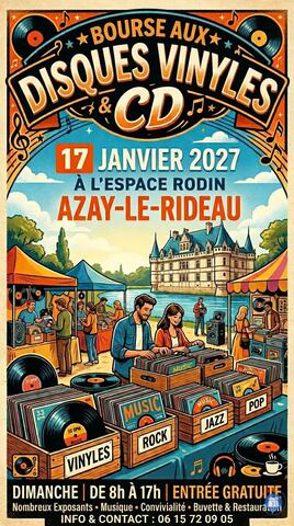Image BOURSE AUX DISQUES ET CD (photo 1)