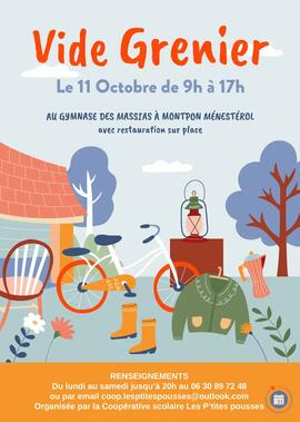 Image Vide Grenier organisé par la coopérative scolaire Les P'tites Pousses (photo 1)