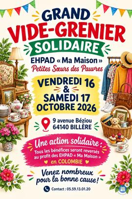 Image Vide grenier des Petites Soeurs des Pauvres (photo 1)