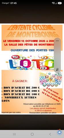 Image Loto de l Entente Cyclisme de Montebourg (photo 1)