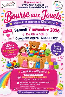 Image Bourse aux jouets, vêtements et matériel de puériculture (photo 1)