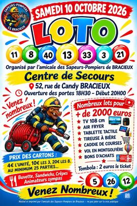 Image Loto de l'Amicale des Sapeurs-Pompiers de Bracieux (photo 1)
