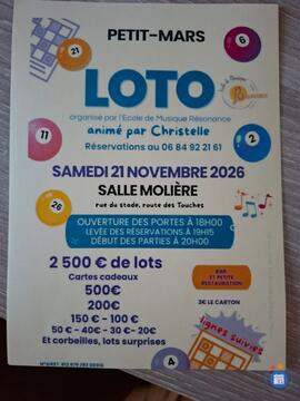 Image Loto école de musique résonance (photo 1)