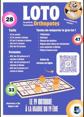 Image Loto de l’association Orthopotes (photo 1)