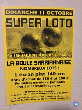 Image LOTO de la boule sarriannaise (photo 1)
