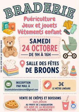 Image Braderie de puériculture, jeux et jouets, vêtements enfant (photo 1)