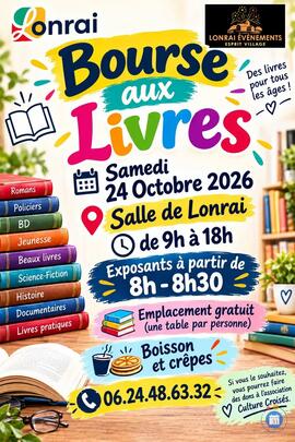 Image Bourse aux livres de Lonrai (photo 1)