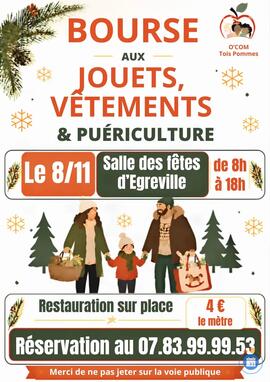 Image Bourse aux jouets vêtements et puériculture (photo 1)