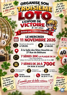 Image Loto houchin 11 Novembre (photo 1)