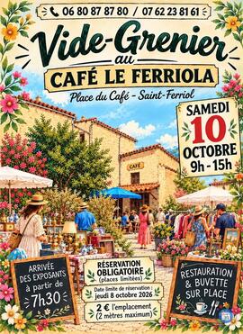 Image 📣 Vide-grenier à Saint-Ferriol ! 🏡 (photo 1)