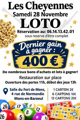 Image Loto les cheyennes (photo 1)