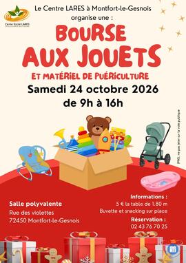 Image Bourse aux jouets et matériel de puériculture (photo 1)