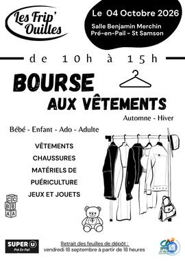 Image Bourse aux vêtements, jouets et puériculture (photo 1)