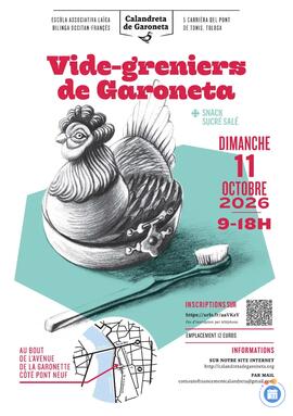 Image Vide greniers de Calandreta de Garoneta (reporté au 11 octobre) (photo 1)