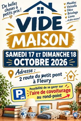 Image Vide maison 2 Route du petit pont a Fleury (photo 1)