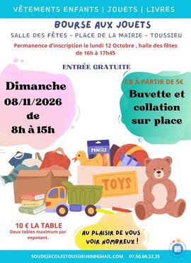 Image BOURSE AUX JOUETS TOUSSIEU (photo 1)
