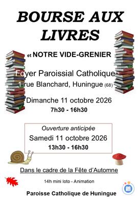 Image Bourse aux livres (et notre vide-grenier) (photo 1)